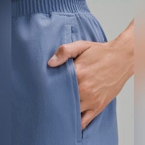 Lululemon Stretch Woven Wide-Leg High-Rise Pant - Medium Oasis Blue